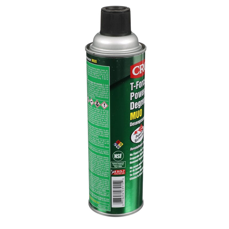 CRC T-Force Manufacturing Use Only Degreaser, 18 oz Aerosol Can, Clear - Image 2